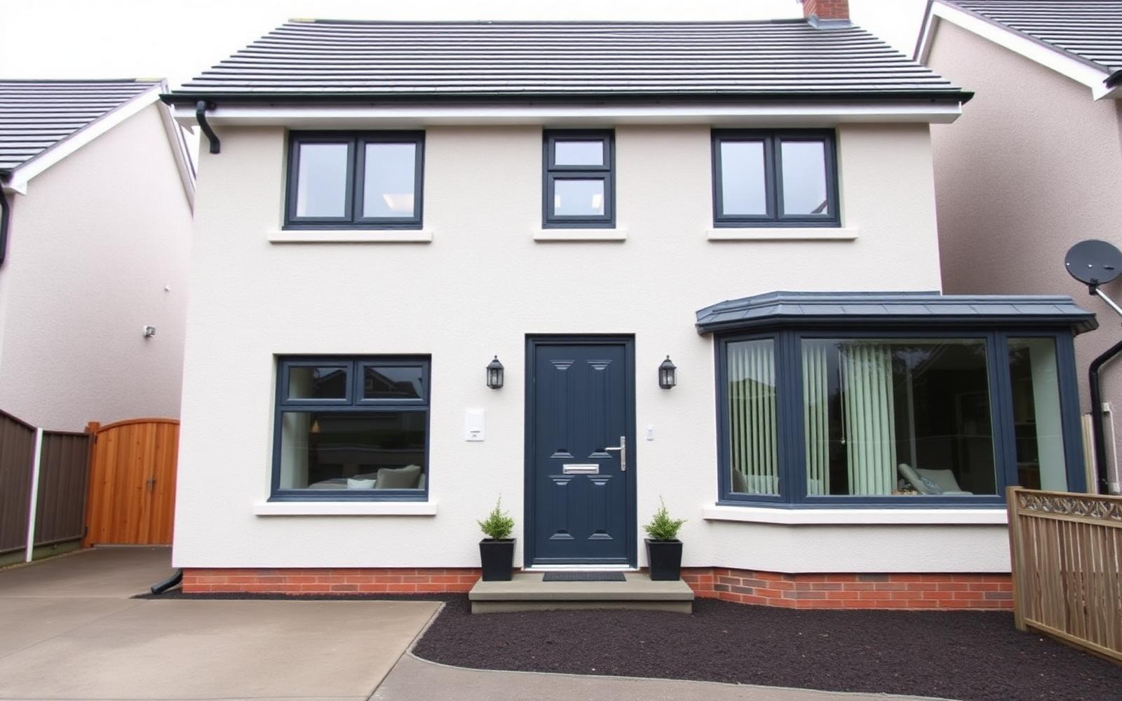 New windows and doors fitted on a Scottish home